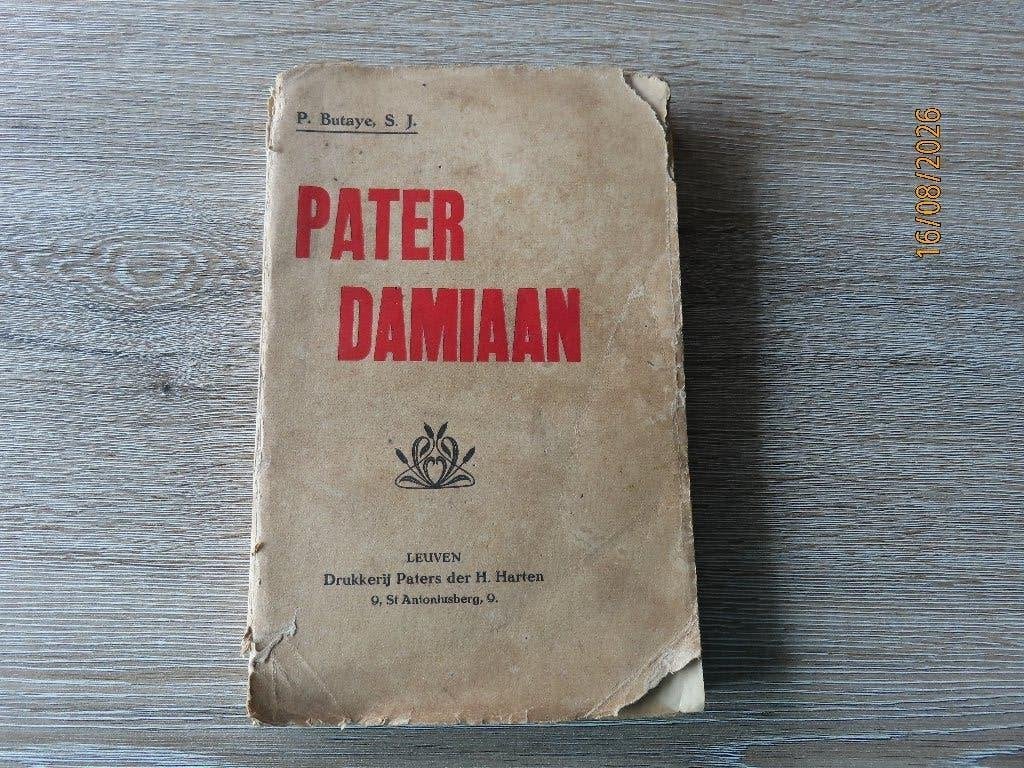 Boek - Pater Damiaan - 10e druk - jaar 1890., Enlèvement ou Envoi, Butaye P.