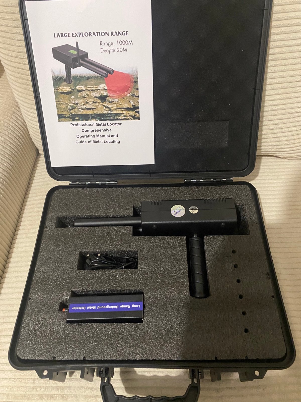 Professionele metaaldetector, Ophalen of Verzenden, Nieuw