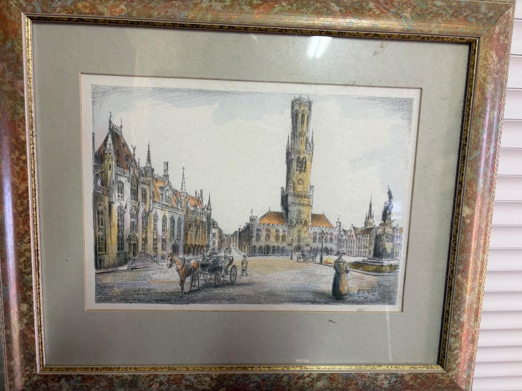 Schilderij Brugge, Enlèvement