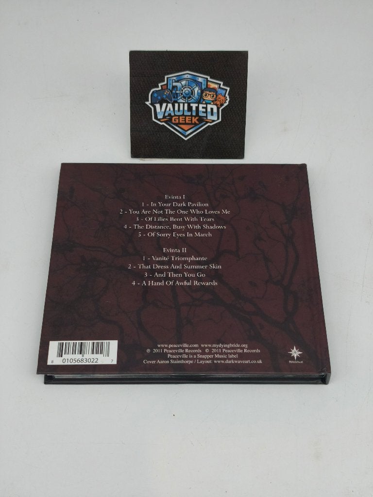 My Dying Bride Evinta, Doom metal, Ophalen of Verzenden, Zo goed als nieuw, Album