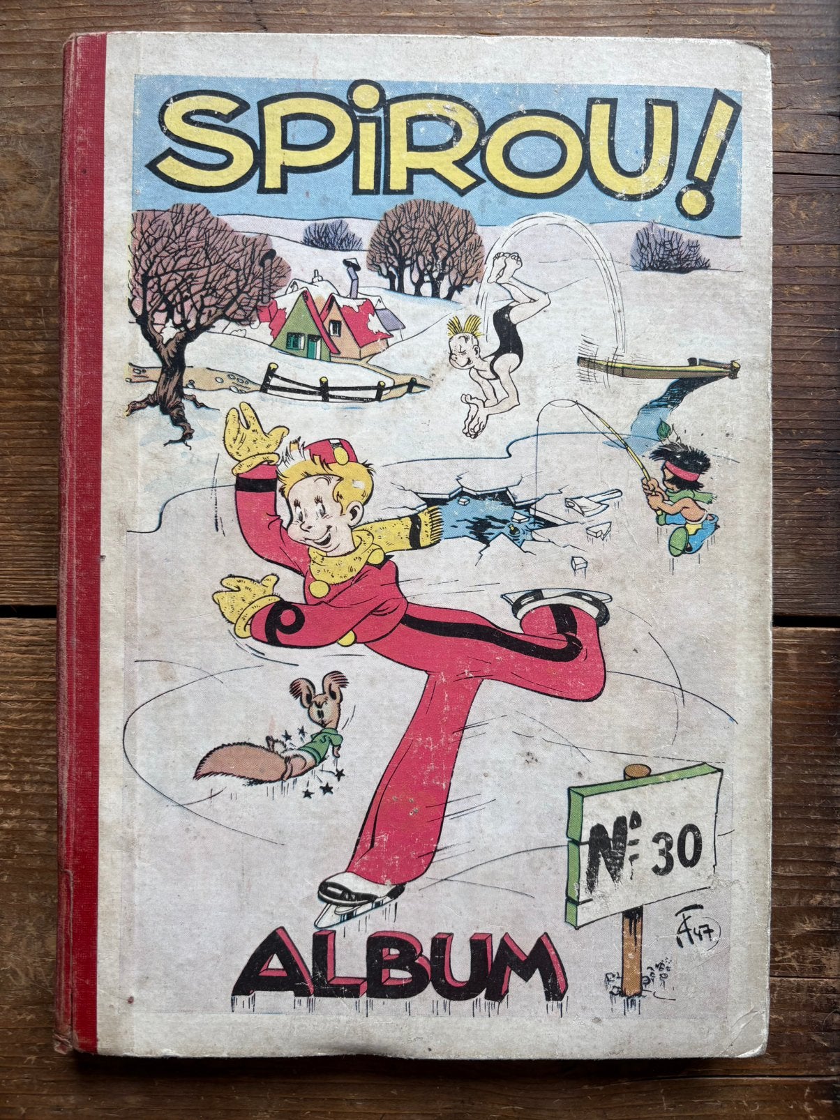 SPIROU ANCIEN RECUEUIL NUMERO 30 Bel Etat de conservation, Livres, BD, Utilisé, Une BD, Enlèvement ou Envoi