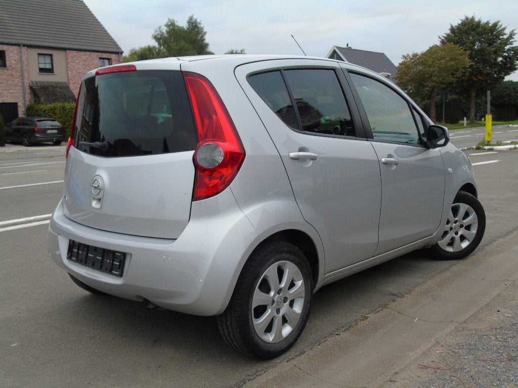 Opel Agila 1.0i Benzine *2009 *Airco *SLECHTS 68.000 Km, Autos, Achat, Entreprise, Boîte manuelle, Noir