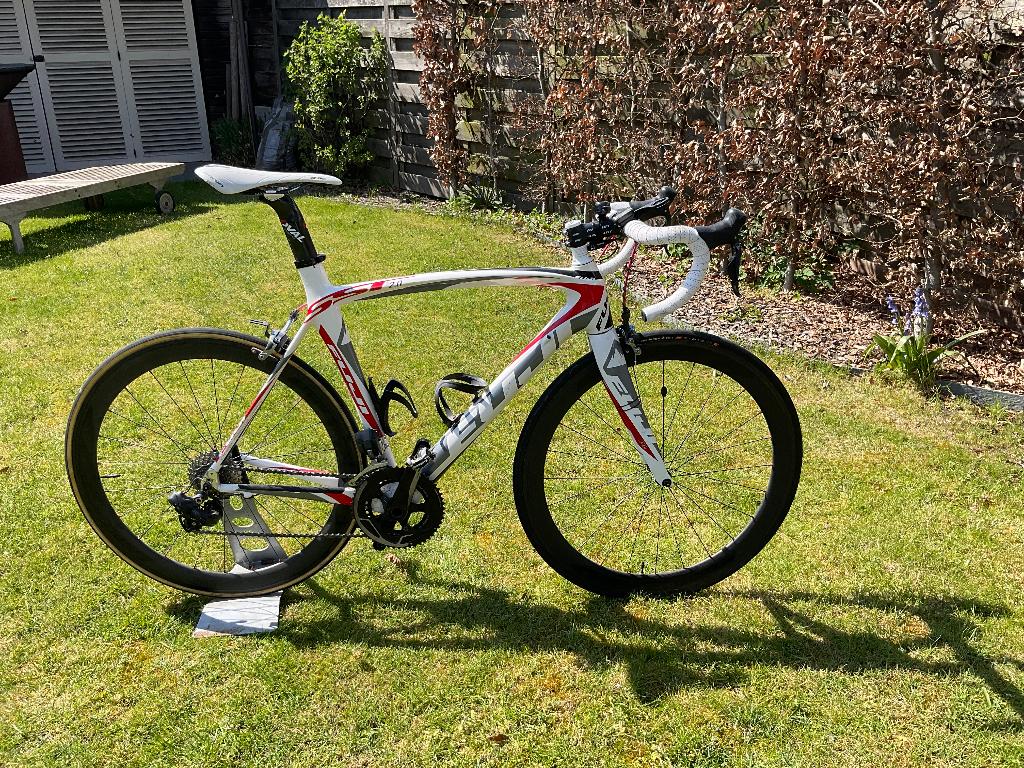 Koersfiets Carbon te koop, Fietsen en Brommers, Fietsen | Racefietsen, Ophalen, Gebruikt, Carbon, Heren