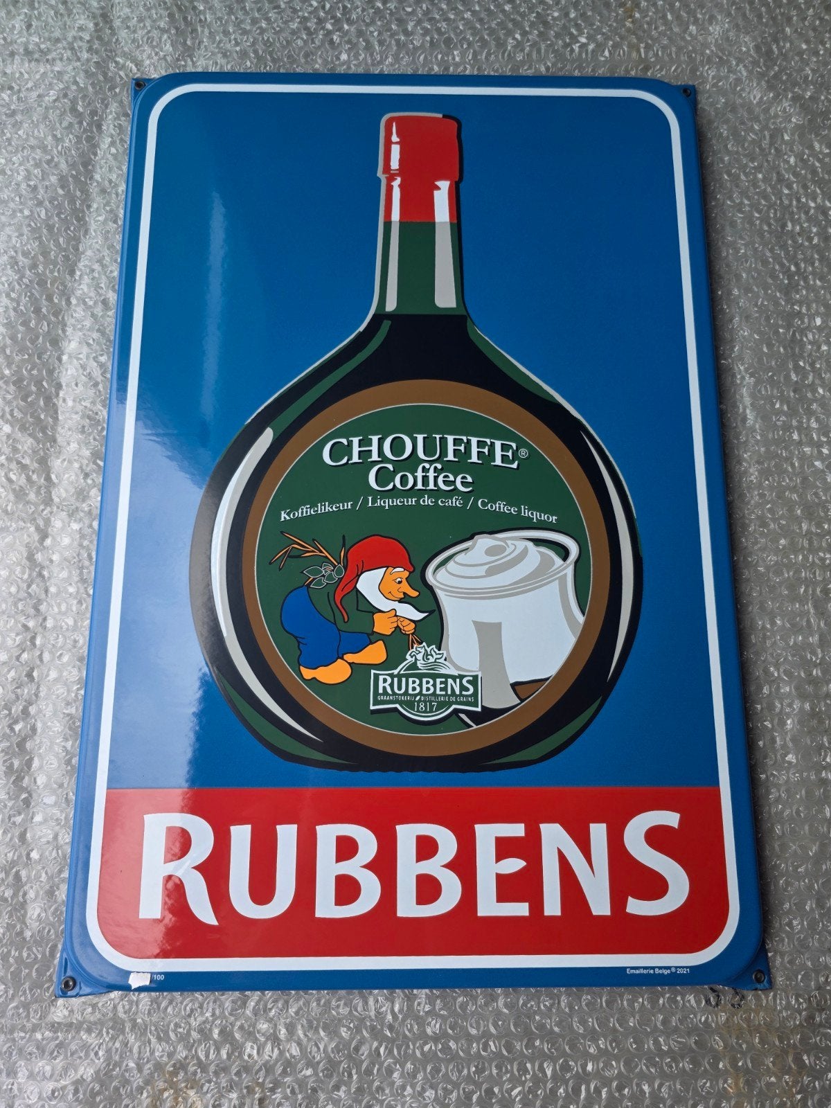 Emaillebord Chouffe Coffee, Enlèvement ou Envoi