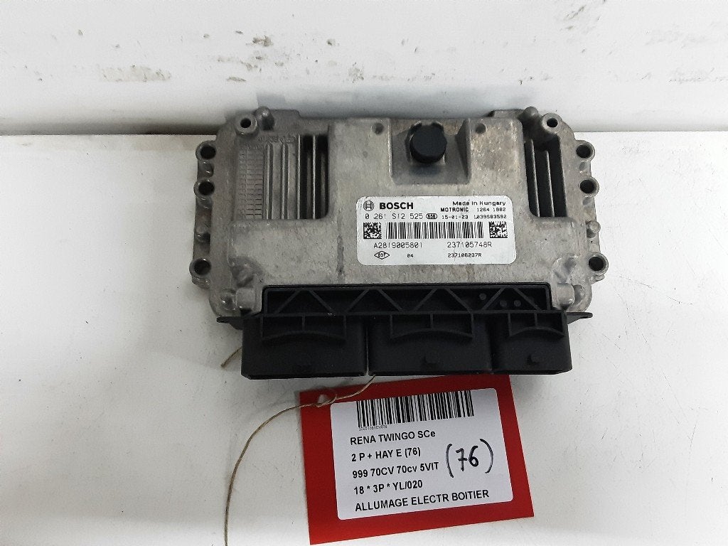 MODULE D ALLUMAGE Renault Twingo III (AH) (237105748R), Renault, Mevr. I. Hauben, Utilisé, Rue de l'Espoir 34 34
4030  GRIVEGNÉE, BE