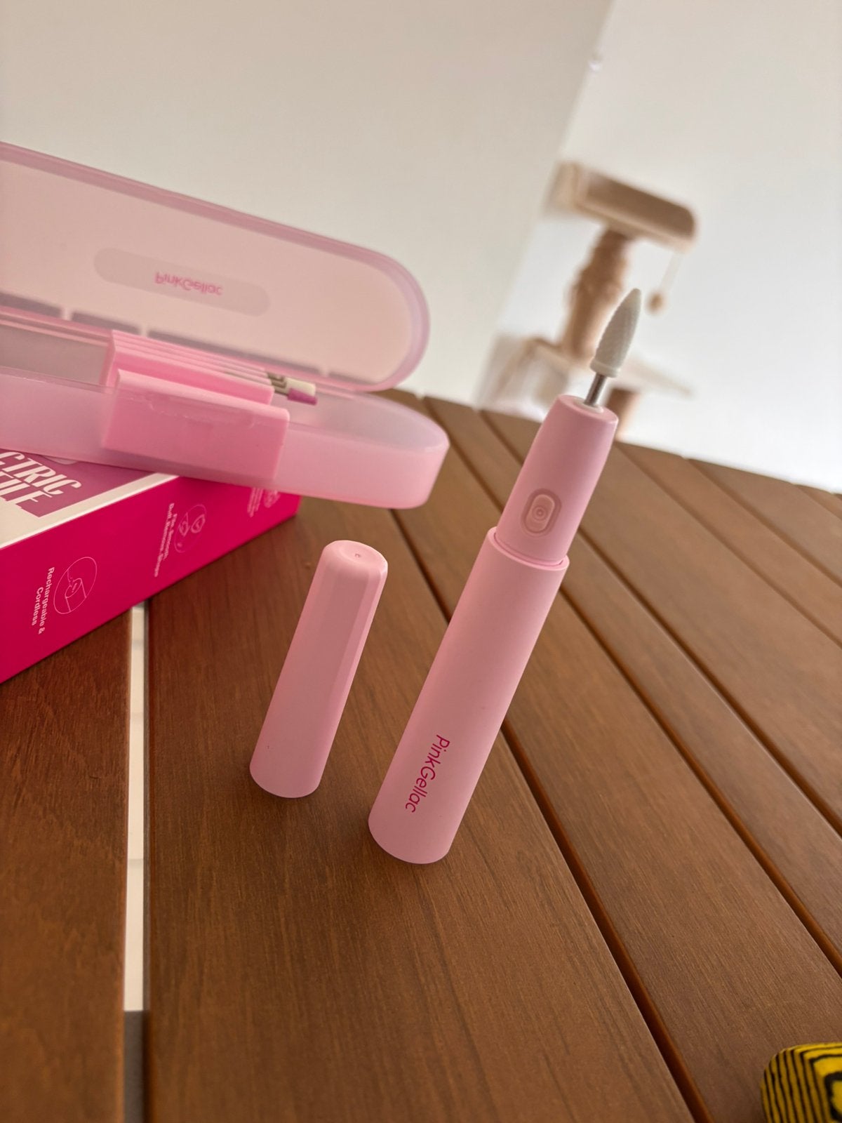 Nagelvijl - Pink Gellac, Ophalen, Zo goed als nieuw