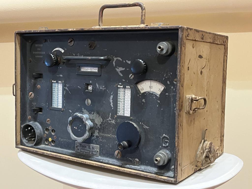 Duitse radio-ontvanger Torn. E. B. 1944 Wehrmacht Funk, Verzamelen, Militaria | Tweede Wereldoorlog, Ophalen, Landmacht, Overige typen