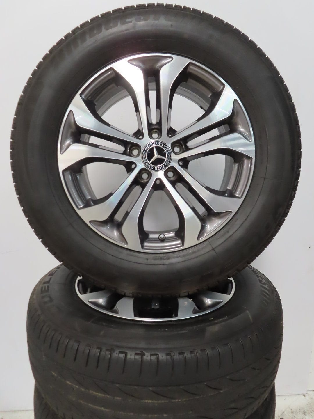 Mercedes GLC W253 17 inch velgen met zomerbanden demoset, Pneus et Jantes, Pneus été, -, 17 pouces