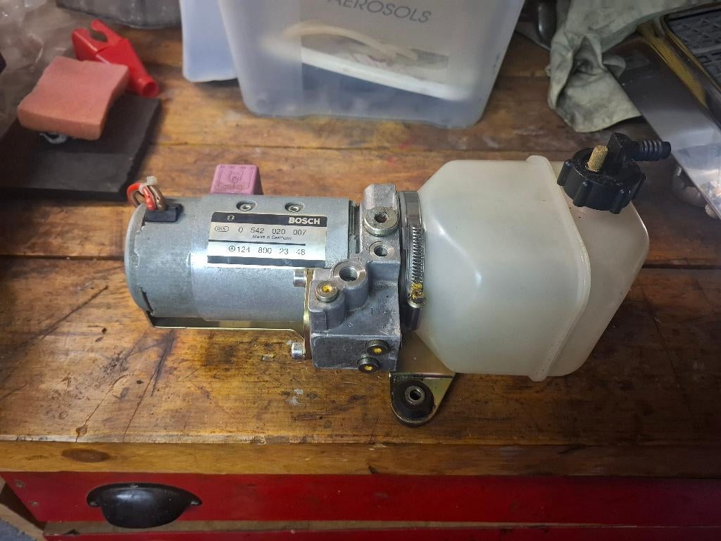 Pompe hydraulique de capote Mercedes R129, Enlèvement, Comme neuf