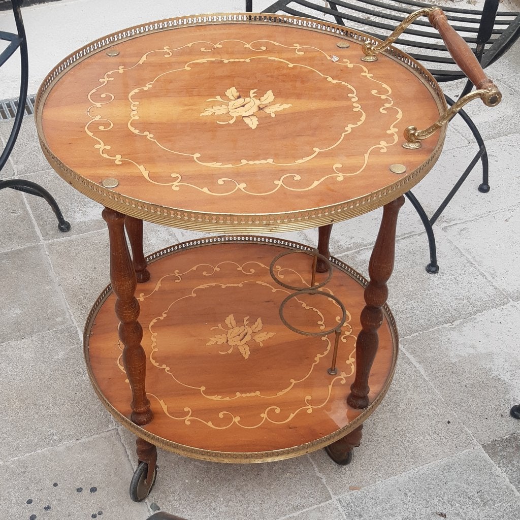 Italiaanse vintage serveerwagen, Ophalen