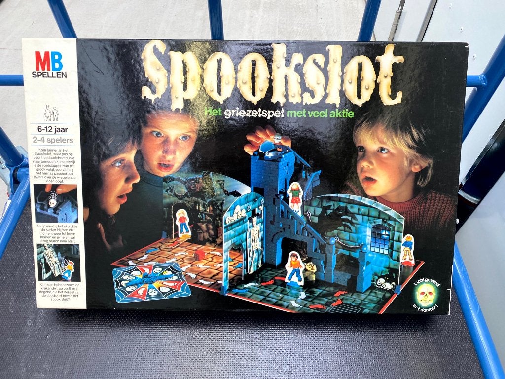 Vintage Spookslot MB Spellen (1985) - Mooie Staat, Ophalen, Gebruikt, MB spellen