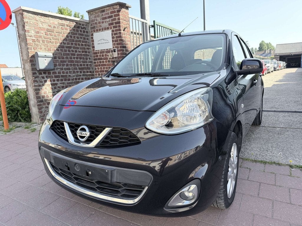 Nissan Micra 1.2 Edition Tekna | Navi | Airco | Bluetooth |, Euro 5, Stof, Zwart, Overige kleuren