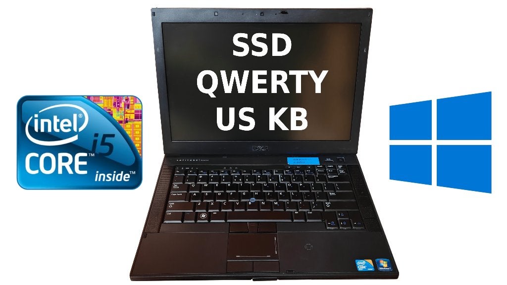 Dell Latitude 14 pouces|Core i5|SSD|Win 10|Prêt à l'emploi, 14 pouces, HDD, 128 GB, 4 GB