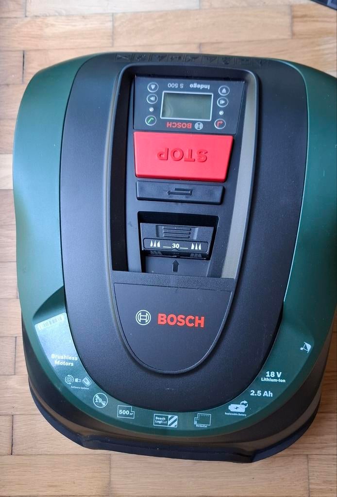 Tondeuse à gazon robotisée Bosch S500, Enlèvement