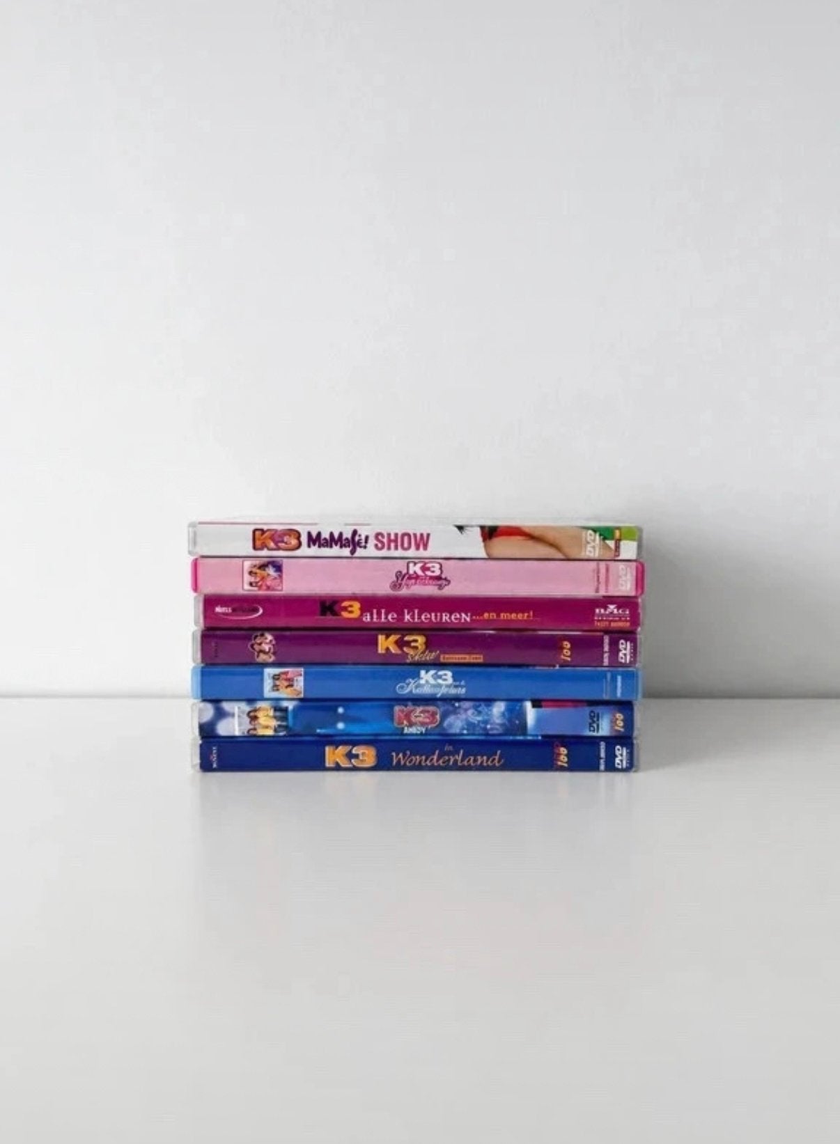 K3 Originals set van 7 K3 DVD’s, Ophalen, Gebruikt