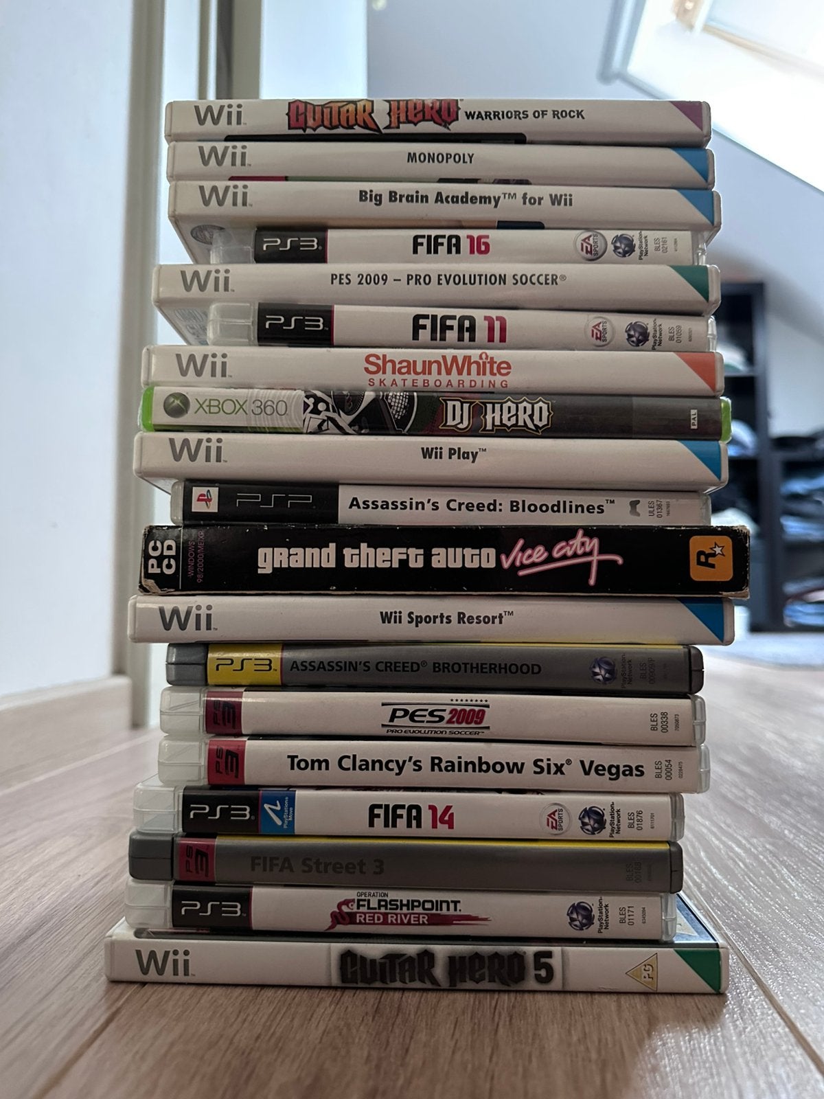 Lot games 18x wii PS3 xbox psp pc, Games en Spelcomputers, Ophalen, Zo goed als nieuw