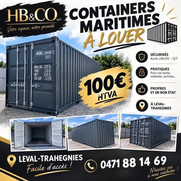 Container à louer, Immo