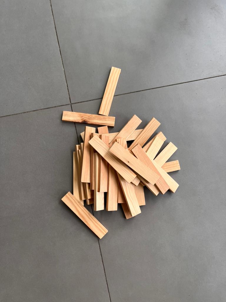 Kapla blokjes 400 stuks, Ophalen