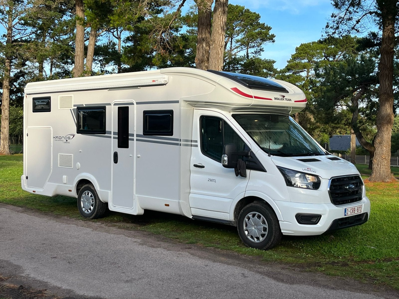Rollerteam 298 tl, Caravanes & Camping, Camping-cars, Jusqu'à 4, Ford, Douche, Diesel