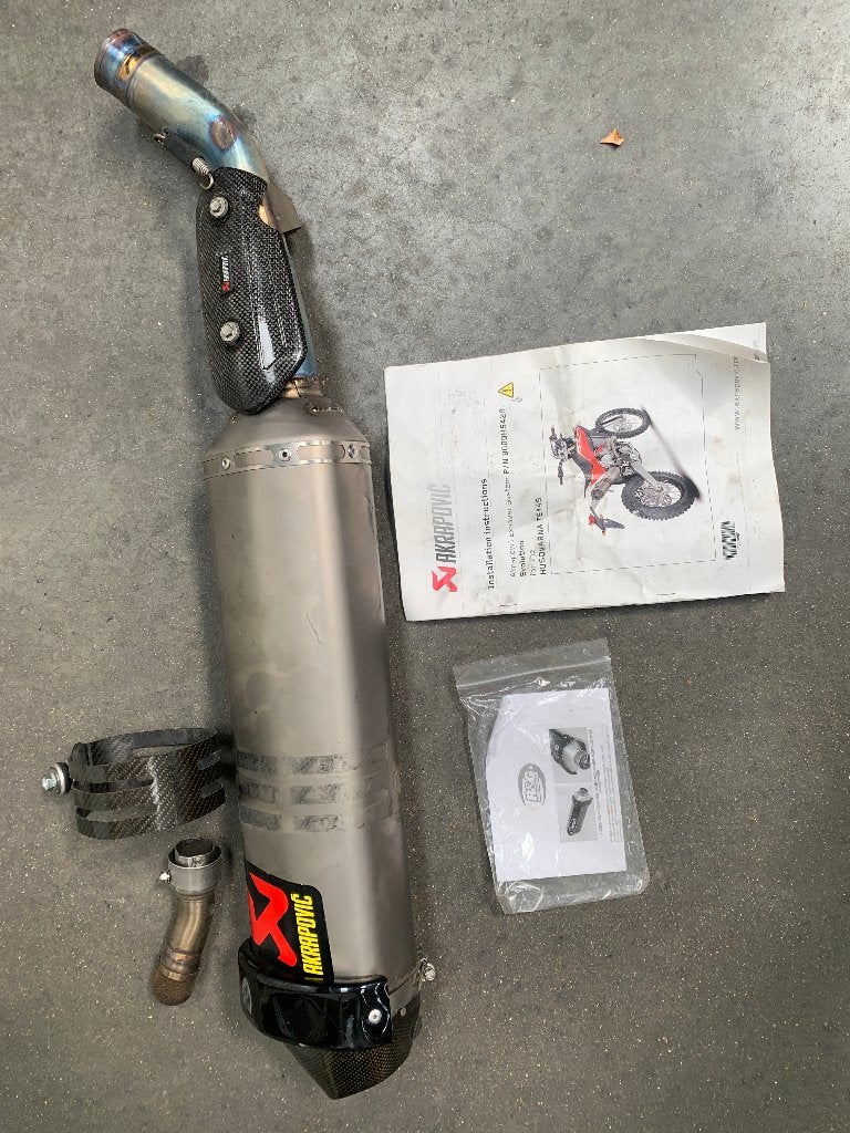 akrapovic Husqvarna 511, Motoren, Ophalen