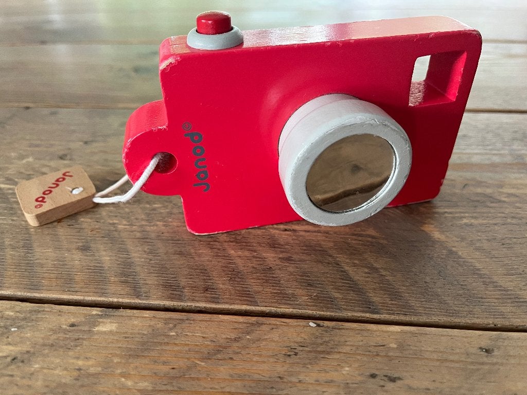 Appareil photo en bois JANOD (à partir de 18 mois), Enlèvement ou Envoi, Utilisé, Autres types