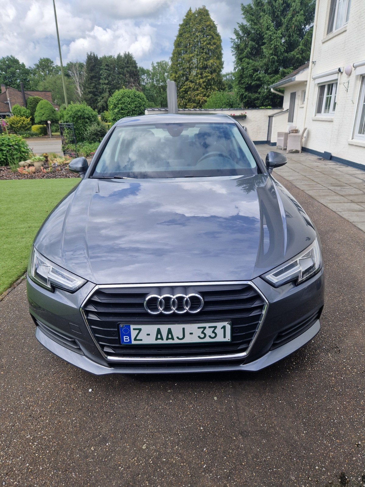 AUDI A4 2.0 TDI 2018 OPTION COMPLÈTE 95 000 KM, Autos, Argent ou Gris, Achat, Entreprise, Noir