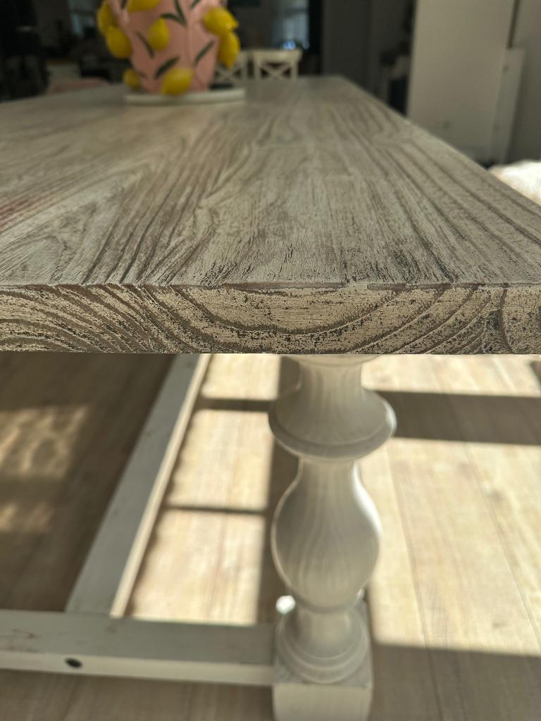 Tafel, Huis en Inrichting, Ophalen, Gebruikt, Landelijke cottage stijl, 200 cm of meer