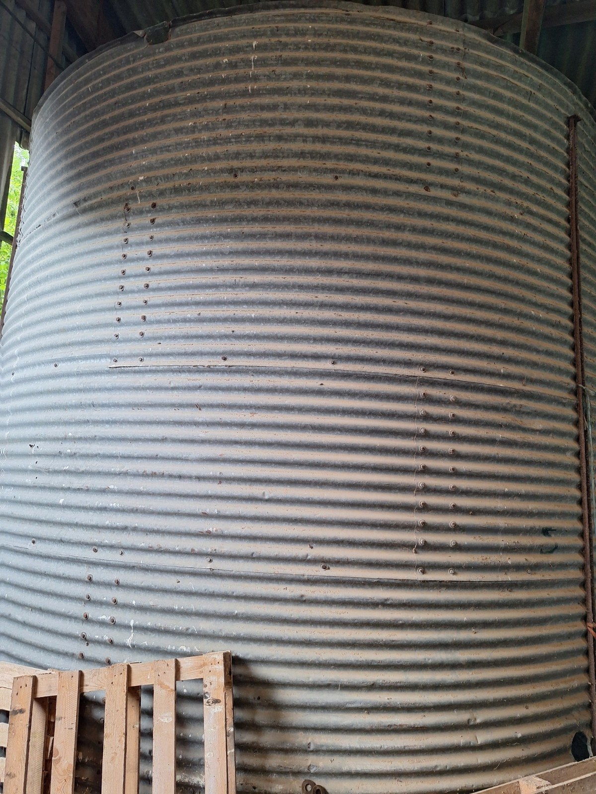 Silo a grain8, Enlèvement