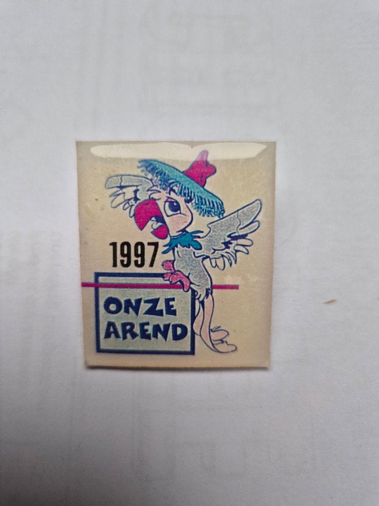Carnaval Aalst pin Arend 1997, Ophalen of Verzenden