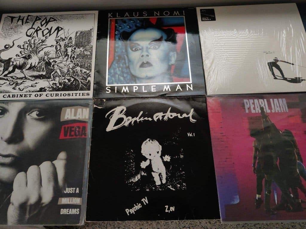 lot rock en wave (psychic tv, pearl jam, klaus nomi), Ophalen of Verzenden, LP