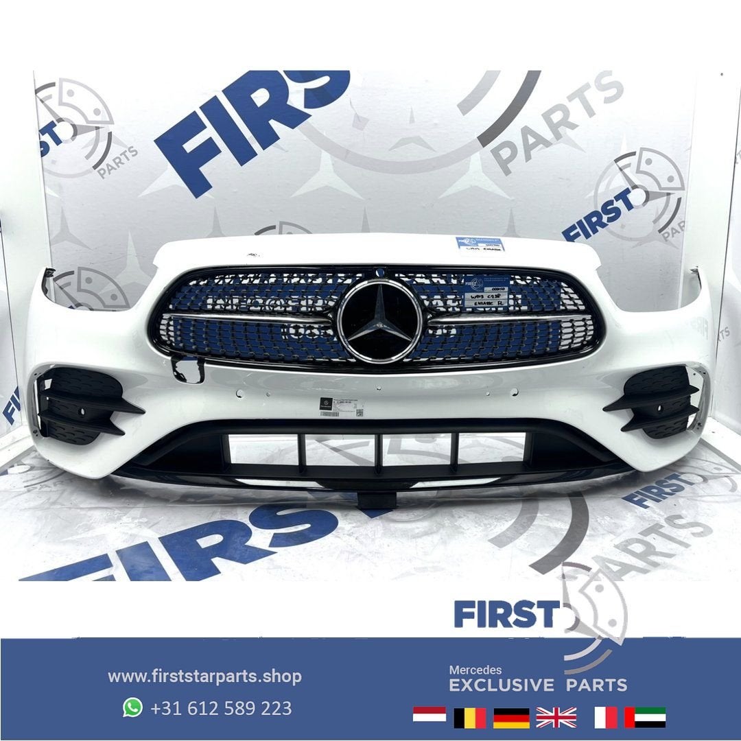W213 BUMPER FACELIFT AMG VOORBUMPER E Klasse + Mercedes DIAM, Utilisé, -, Avant, -