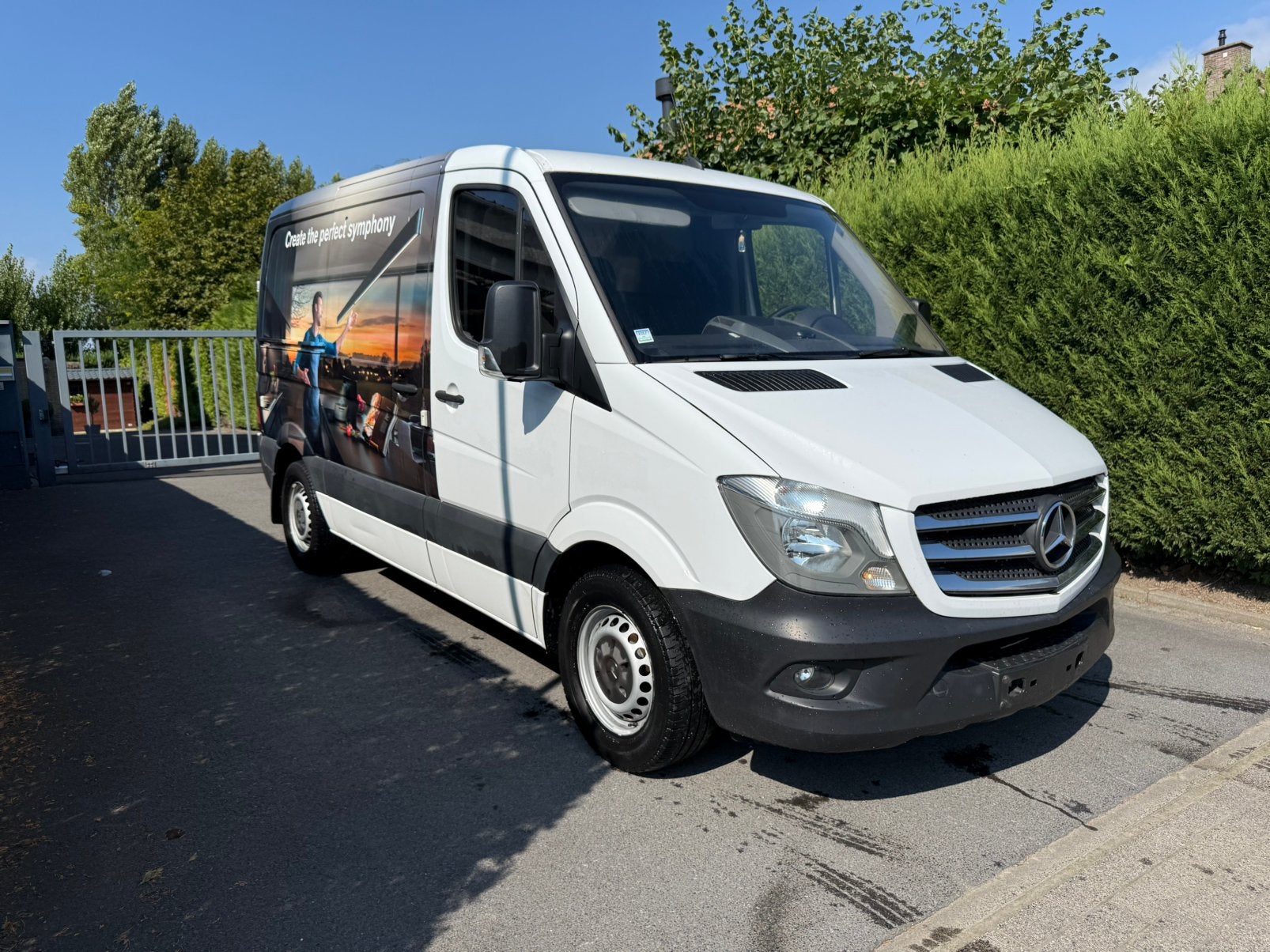 Mersedes sprinter 311 cdi, Auto's, 4 cilinders, Wit, Mercedes-Benz, Bedrijf