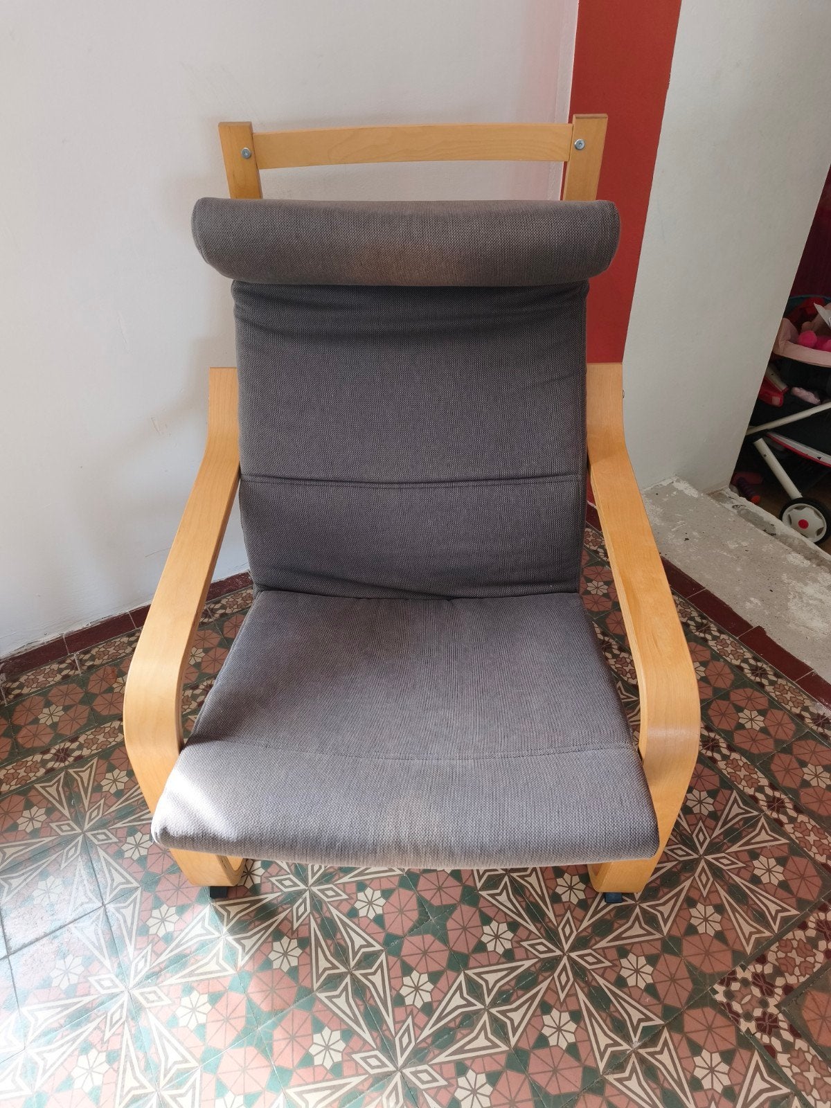 A vendre chaise relax en très bon état, Maison & Meubles, Comme neuf, 75 à 100 cm, Tissus, 50 à 75 cm