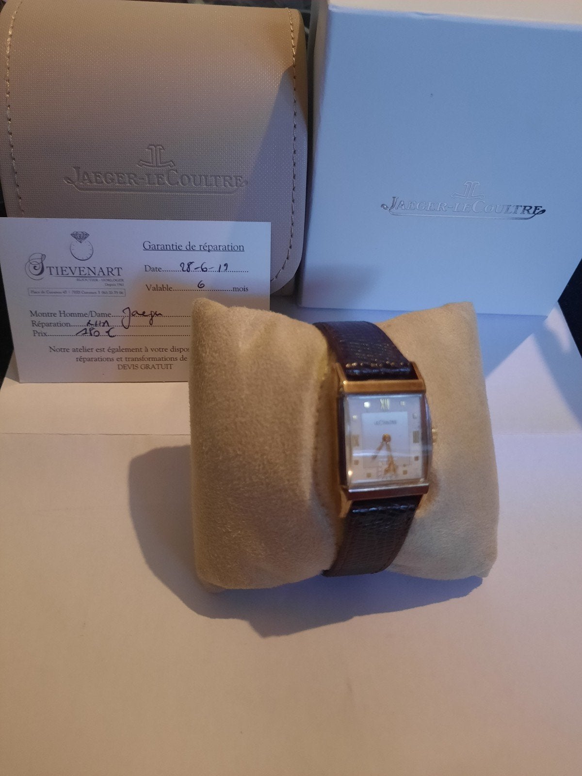 LeCoultre Uniplan 1940 vintage horloge - Cal. 438 - Expertis, Ophalen, Goud