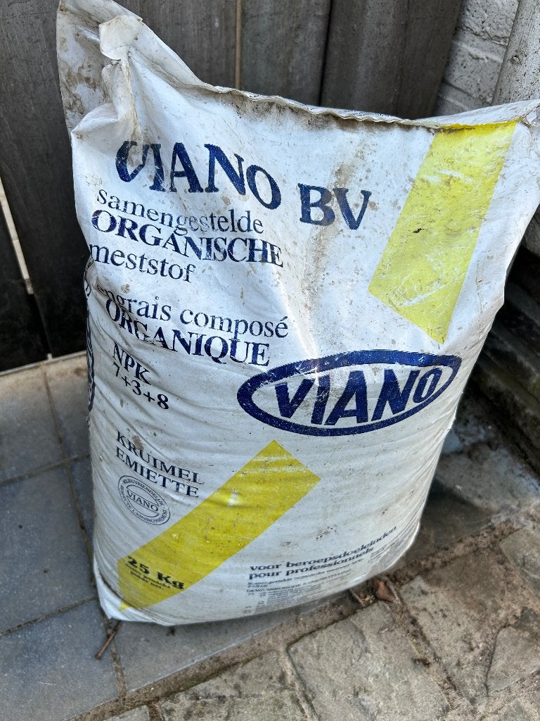 Organische mest Viano, Ophalen, Mest