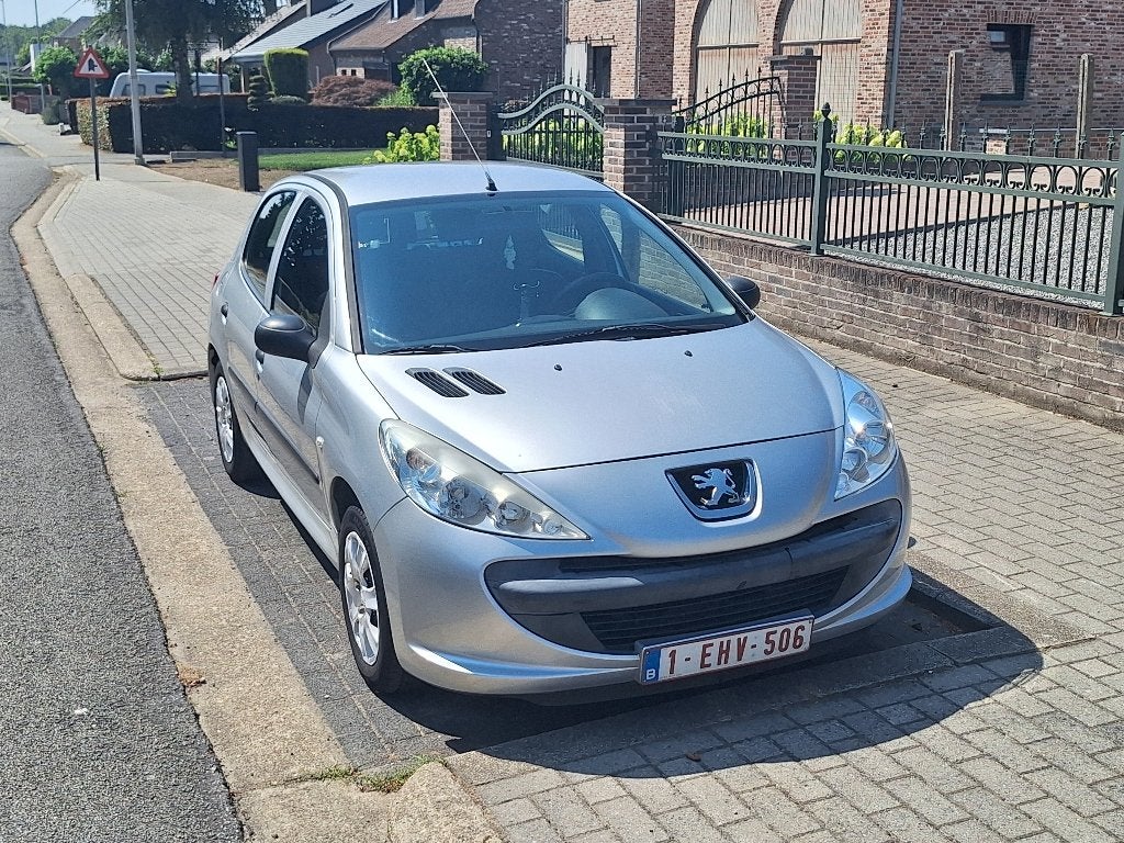 Peugot 206+ 1.1 2012, Auto's, Peugeot, Stof, Zwart, Handgeschakeld, 5 deurs