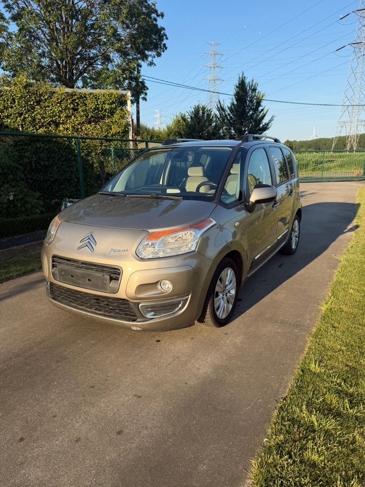 Citroën C3 Picasso 1.4 LPG en benzine met keuring 2350 euro, Voorwielaandrijving, Euro 5, Stof, 4 cilinders