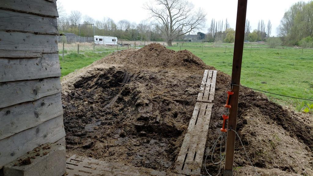 Gratis paardenmest (stro-vrij), Tuin en Terras, Ophalen