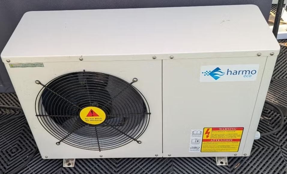 Warmtepomp voor zwembad, HARMO ECO ZVWX4023, Tuin en Terras, Ophalen, Gebruikt, Zwembadpomp