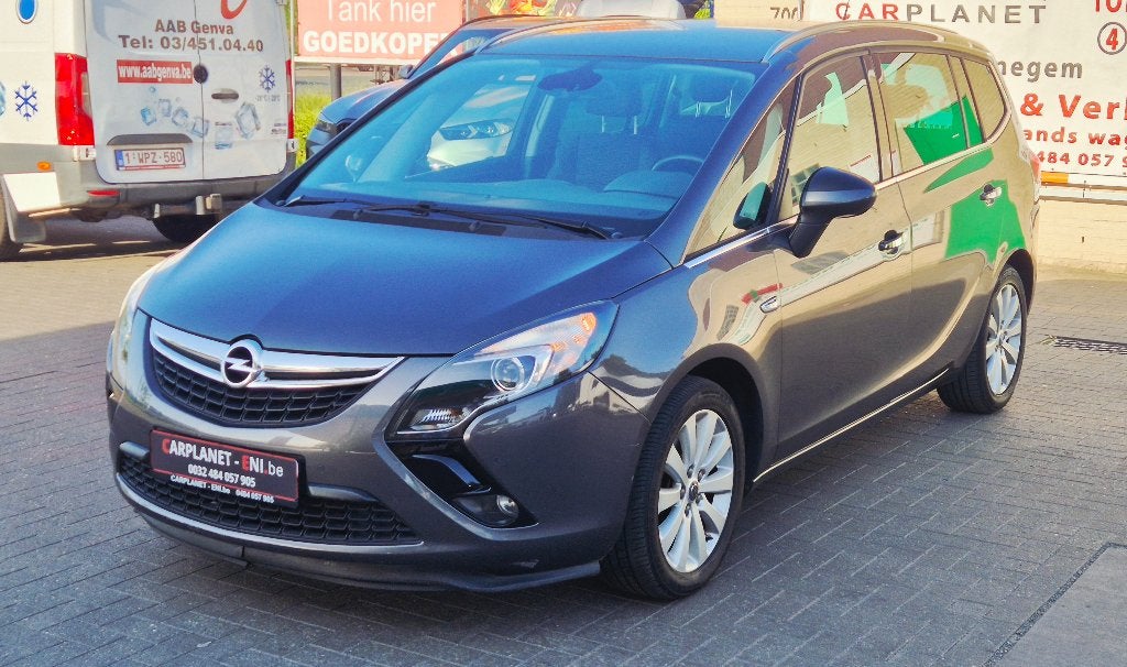 OPEL ZAFIRA 2.0D 2012 138.000KM 6-VITES MANUEL, Auto's, Opel, Bedrijf, Te koop, Zafira, ABS, Airbags, Airconditioning, Automatische klimaatregeling