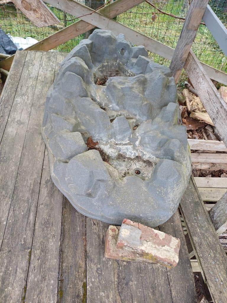 Voorgevormde watervalbak, Tuin en Terras, Ophalen, Kunststof