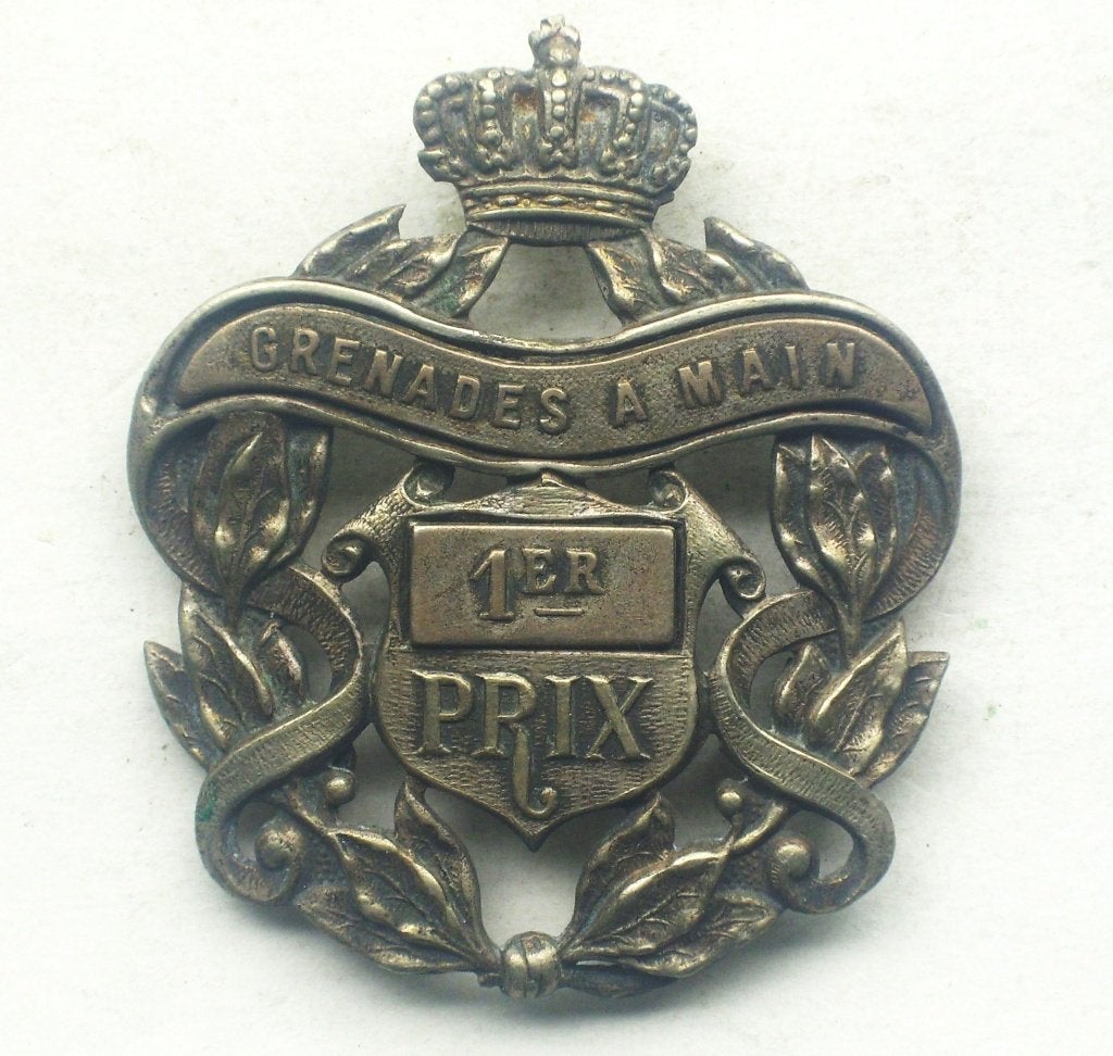 2 badges de manche Premier prix AB-BL à acquérir séparément, Verzenden, Landmacht, Embleem of Badge