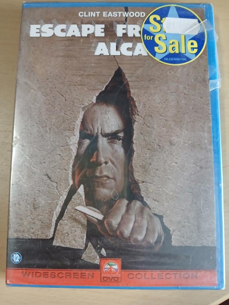 Escape from Alcatraz dvd, Ophalen of Verzenden