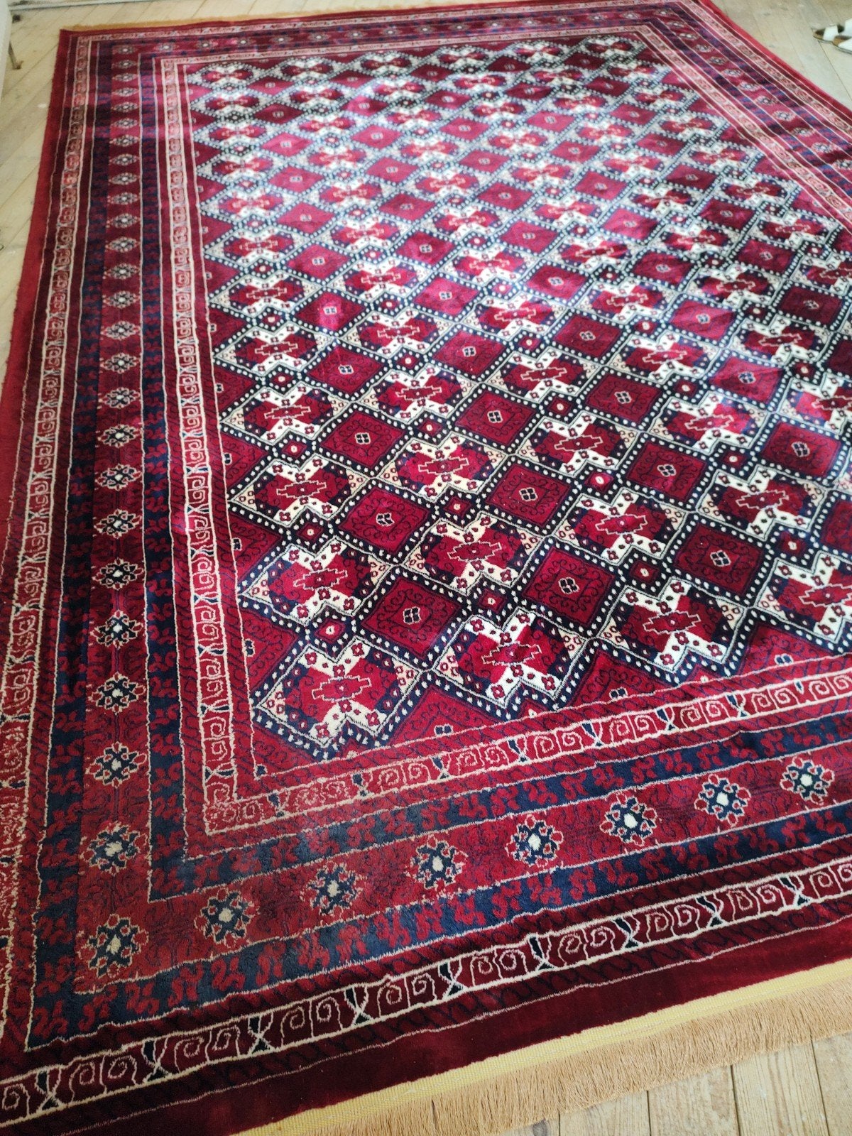 Tapis traditionnel , Turcquie, format 380x280cm, Maison & Meubles, 200 cm ou plus, 200 cm ou plus, Enlèvement, Utilisé