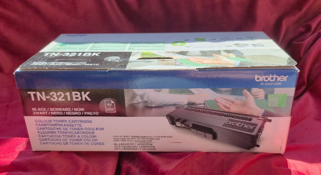 Toner neuf Brother TN-321BK noir, Computers en Software, Ophalen of Verzenden, Nieuw, Toner, Brother
