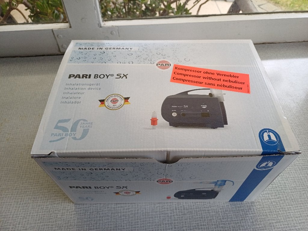 Inhalator PARI BOY SX compressor zonder vernevelaar, Ophalen of Verzenden, Gebruikt