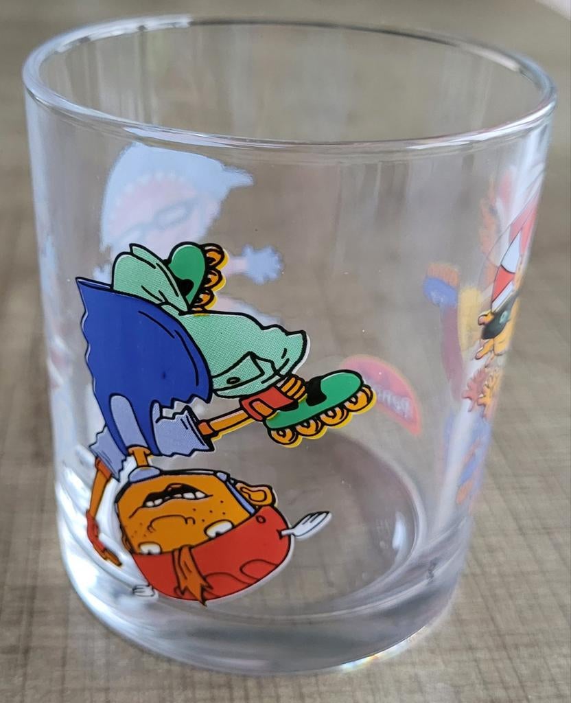 Rocket Power: drinkglas, Verzamelen, Ophalen of Verzenden, Zo goed als nieuw, Tv, Gebruiksvoorwerp