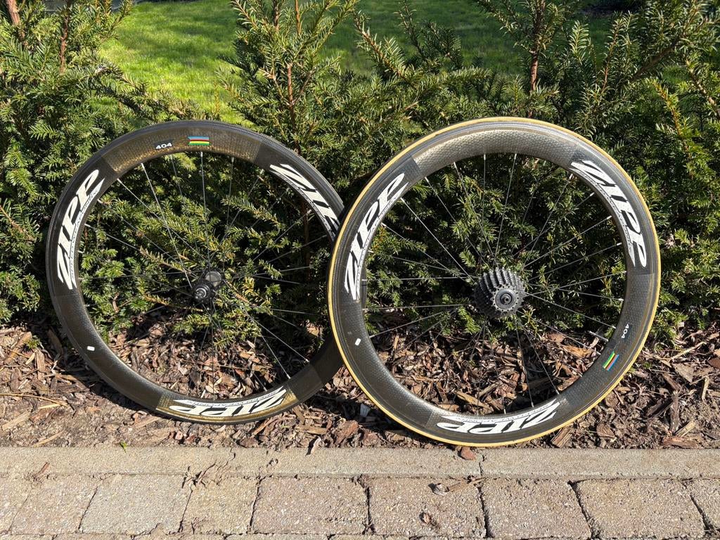 Zipp 404 tubes, Ophalen, Gebruikt