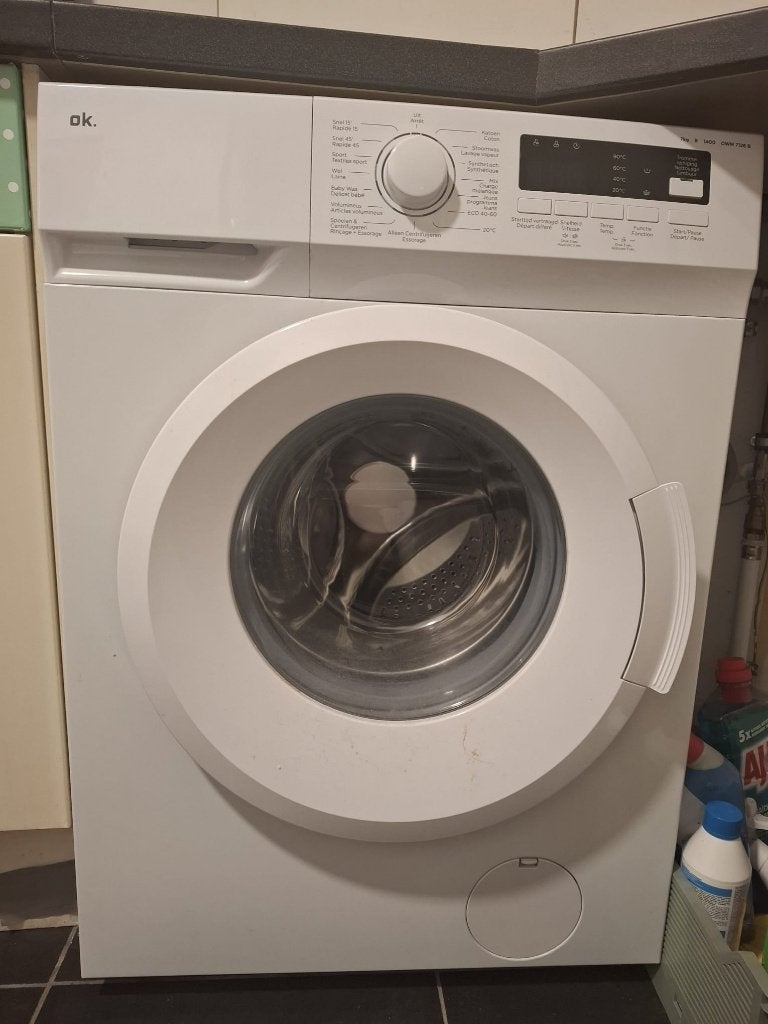 OK washing machine, Electroménager, Enlèvement, Comme neuf