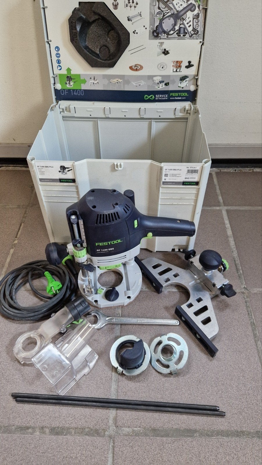 Festool bovenfrees OF1400 in prima staat, Ophalen of Verzenden, Zo goed als nieuw
